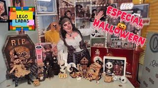 Halloween y LEGO pesadilla antes de Navidad. 