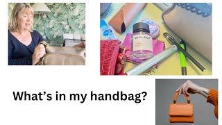 Whats in my handbag?Inside a 75 year olds handbag Dialect fragrance winner in description box