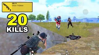 PUBG Mobile - Auto Mk14 VS Rushers - Gameplay 137