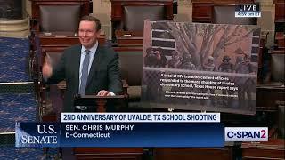 Sen. Murphy Delivers Floor Remarks on Lessons Learned From the Shooting at Robb Elementary School