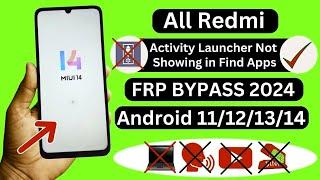 redmi 9 power frp bypass activity launcher not working | redmi 9 power frp bypass miui 14 #frpbypass