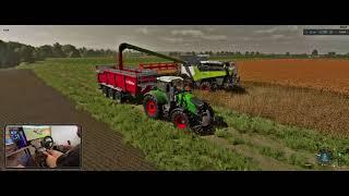 FS22 TIMELAPSE / SORGHUM HARVEST / Krajow And Lazniki
