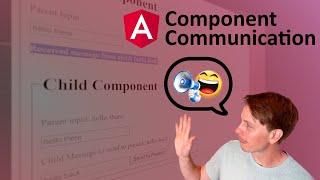 Angular Component Communication with live examples.