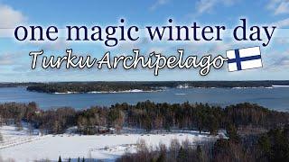 ONE MAGIC WINTER DAY IN THE NORTH | Finnish Archipelago Sea