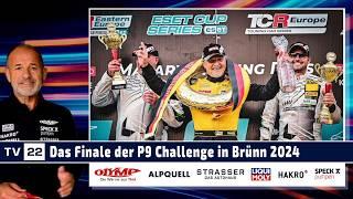 MOTOR TV22: Das Finale der P9 Challenge mit ESET Cup in Brünn 2024