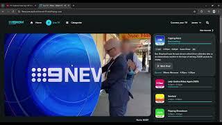 xmas holidays tv uploads p3 nine Sydney afternoon news  xmas eve 24/12/24