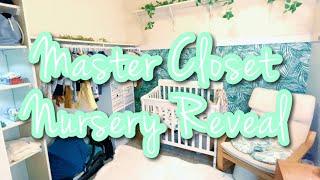 BABY BOY NURSERY TOUR| CLOSET TO NURSERY | TRANSFORMATION FINALE