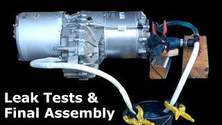 Tesla Motor Leak Tests and Final Assembly