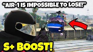 AnthonyZ SHOOTS DOWN AIR-1 After CRAZY S+ BOOST! | GTA 5 RP NoPixel