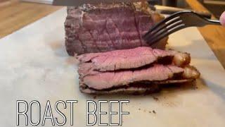 Roast topside of beef