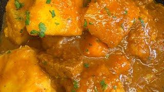 Ragoût d igname a la viande de bœuf