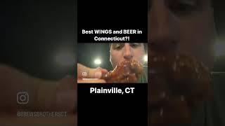 Best WINGS and BEER in Connecticut? #beer #chickenwings #ct #connecticut #travel