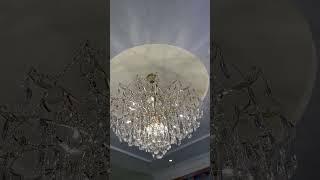 Curve ceiling and hanging light #ceiling #hanging #light #shorts