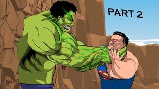 Superman Vs Hulk Animation (Part2/3) -Taming The Beast II