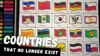 I draw flag of countries that no longer exist  #flag