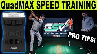 Foresight Sports QuadMAX: How to use Speed Training & PRO Speed Tips!