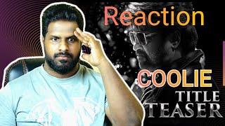 COOLIE title teaser reaction | Thalaivar 171 teaser | Bogan React