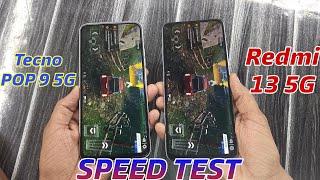 Tecno POP 9 5G vs Redmi 13 5G Speed Test : AnTuTu, Gaming, Multitasking