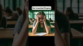 The man invented the EXAMS  #inventions #best #innovation #exam