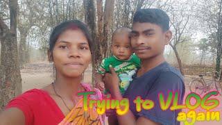 Trying to VLOG again | santali funny vlog video