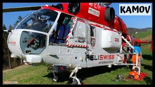 KAMOV KA-32 HELISWISS STARTUP TAKE-OFF | SWISSPOWERJET