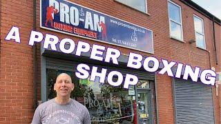 A Visit To PRO-AM Boxing Shop