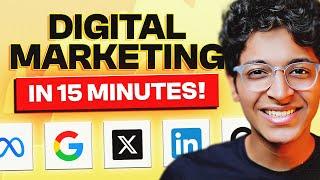 Learn DIGITAL MARKETING in 2024 From Scratch [No Experience Needed] | Digital Marketing Course