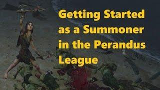 Path of Exile Ascendency: Getting Started as Summoner in the Perandus League