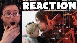 Gor's "DEATH STRANDING 2: ON THE BEACH Pre-Order Trailer" REACTION (INCREDIBLE TRAILER!)