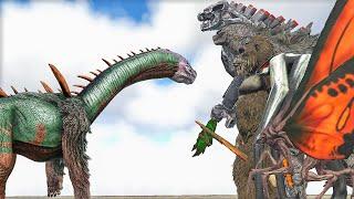 Zeusapatotitan VS Titanus Kaiju |ARK Mod Battle Ep.146