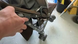 How To Open An UPPAbaby G-Luxe Umbrella Stroller That Won't Lock