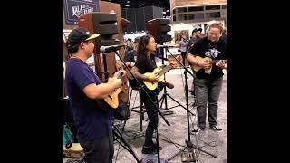 Kimberly June @ the NAMM Show 2019 Kala Brand Music Booth