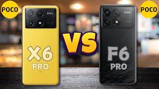 Poco X6 Pro Vs Poco F6 Pro | Full Comparison 