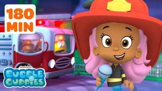 Every RESCUE in the Bubble Guppies!  | 3 Hour Compilation | Nick Jr.