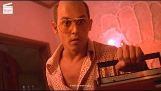 Fear and Loathing in Las Vegas: The tape recorder into the tub HD CLIP