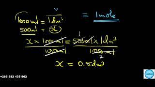 Form 3 Chemistry - How to prepare a standard solution using dissolution method