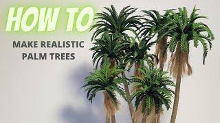 Make Realistic Palm Trees For Your Model Railway