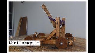 Mini Catapult || DIY