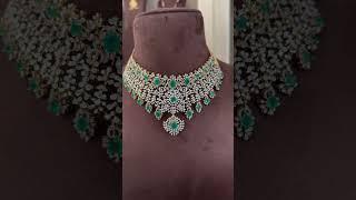 two stunning statement diamond chokers |  | AMARSONS JEWELLERY #bridaljewellery  @brideessentials