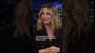 #AnnieMurphy & #ChristineBaranski know the importance of kegels  #FallonTonight