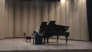 Bobrovskaya Anna - S. Slonimsky. Prelude and fugue in gis moll.