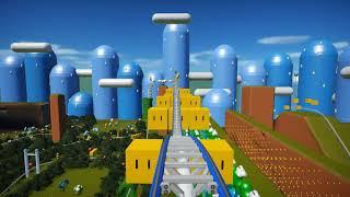 MARIO TIME! Ride POV on an ALL-NEW Mario World Coaster!