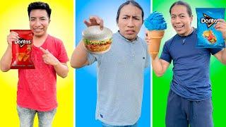 24 HORAS COMIENDO UN SOLO COLOR | FERNANDO OTAVALO VLOGS