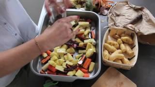 Roasted root vegetables