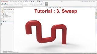 What's New in SOLIDWORKS 2017 Tutorial : Sweep | SOLIDWORKS 2018