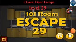 [Walkthrough] Classic Door Escape level 29 - 101 Room escape 29 - Complete Game