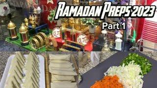 Ramadan Preps 2023 / samosa/ spring roll recipe