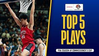 TOP 5 PLAYS | PBA SEASON 49 COMMISSIONER’S CUP SEMIFINALS | MARCH 7, 2025