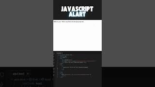 alert("Hello Guys! This is our First JavaScript Program") – Beginner JS Tutorial | ITGuruSolutions