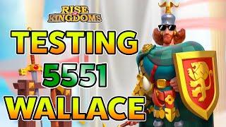 5551 William Wallace is INSANE! | Rise of Kingdoms